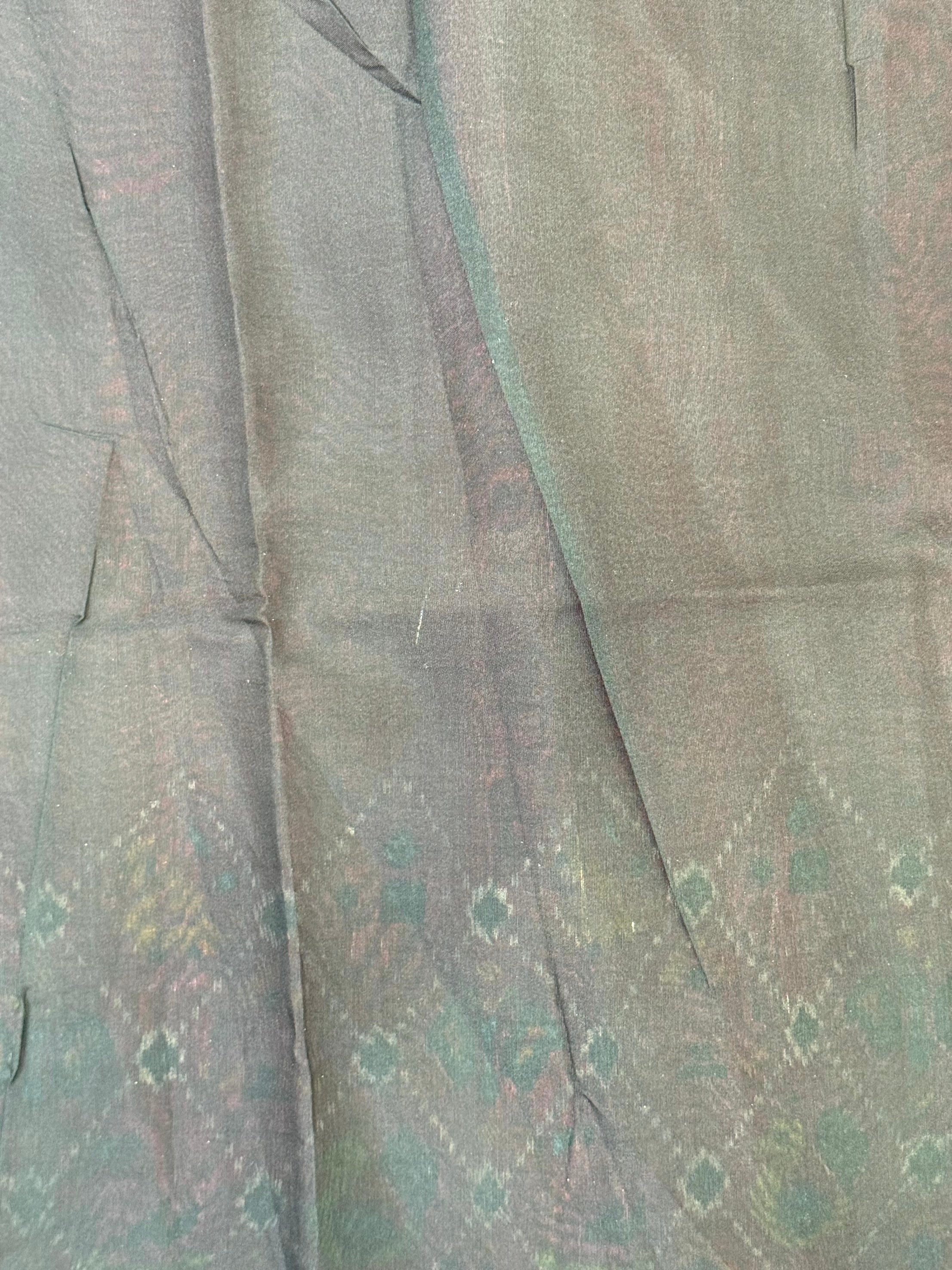 Red Pochampally Mul Cotton Saree