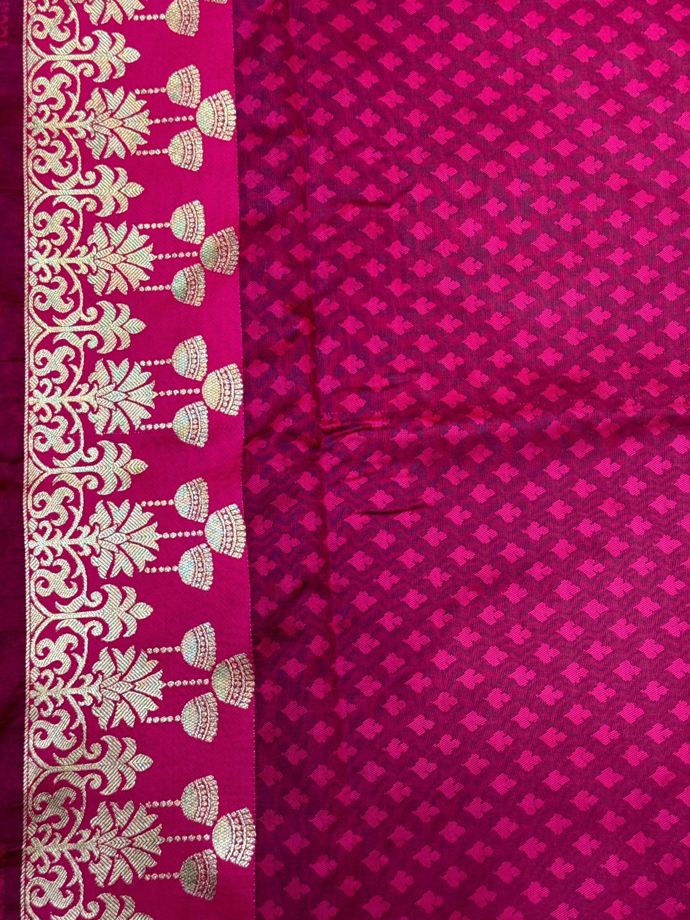 Purple Bali Dual Tone Soft Silk Saree