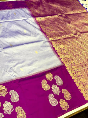 Royal Wine Pattu Border Soft Silk Saree