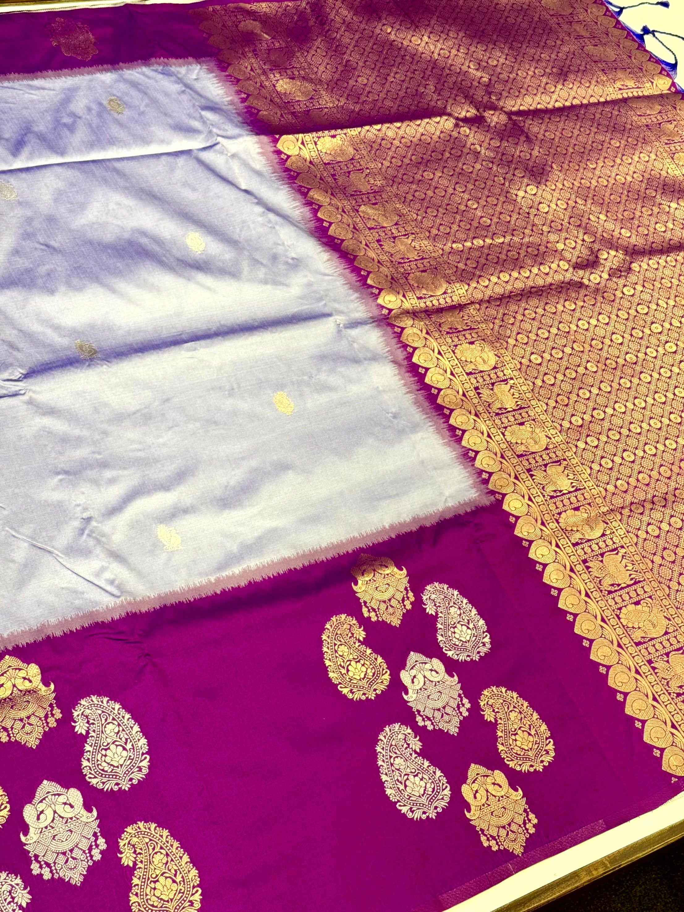 Royal Wine Pattu Border Soft Silk Saree