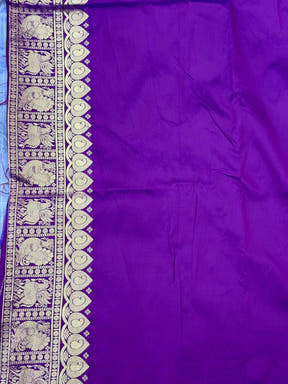 Royal Wine Pattu Border Soft Silk Saree