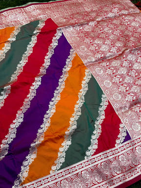Heritage Banarasi Katan Silk Zari Weaving Saree