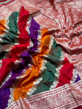 Heritage Banarasi Katan Silk Zari Weaving Saree