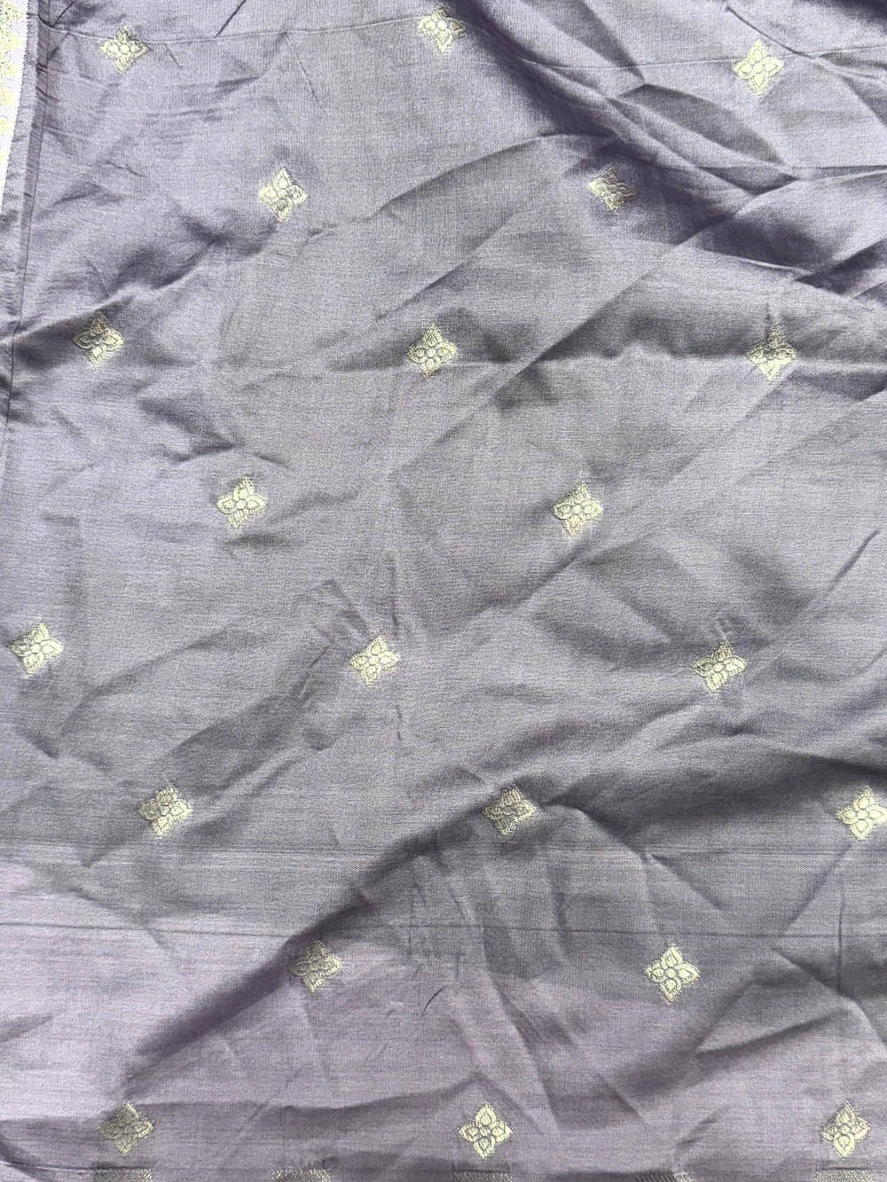 Black Soft Silk Gadwal Border Saree

