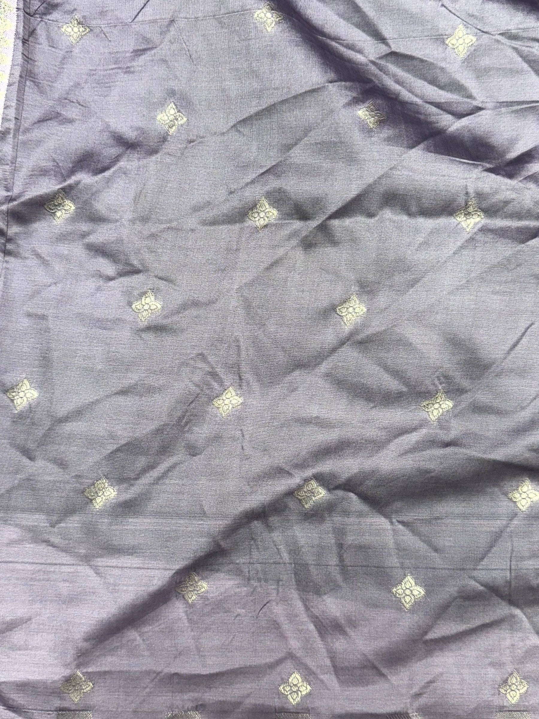 Black Soft Silk Gadwal Border Saree

