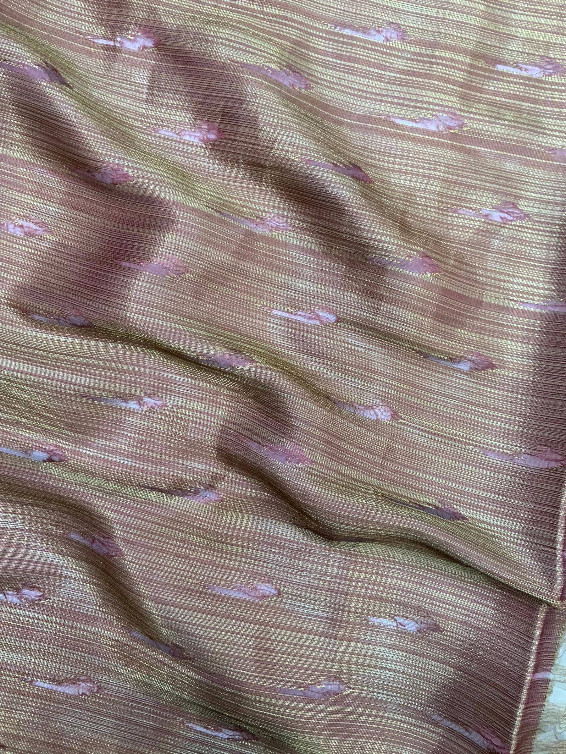 Heritage Kalamkari Printed Tissue Saree