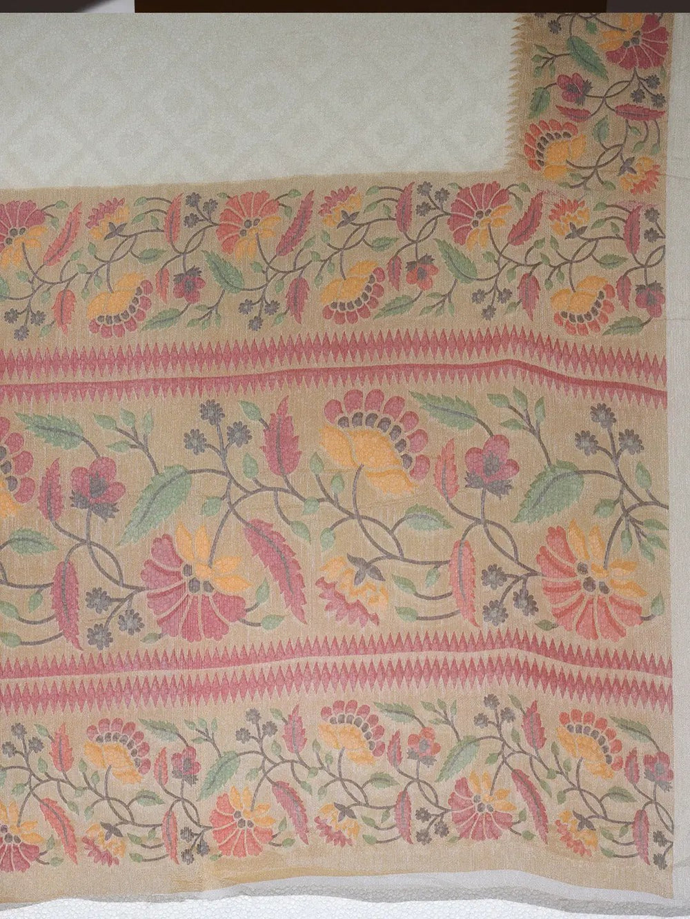 Soft Georgette Multi Colored Designer Saree