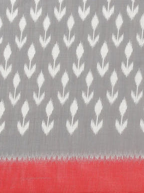 Buy Soft Linen Ikkat Kalamkari Digital Print Saree