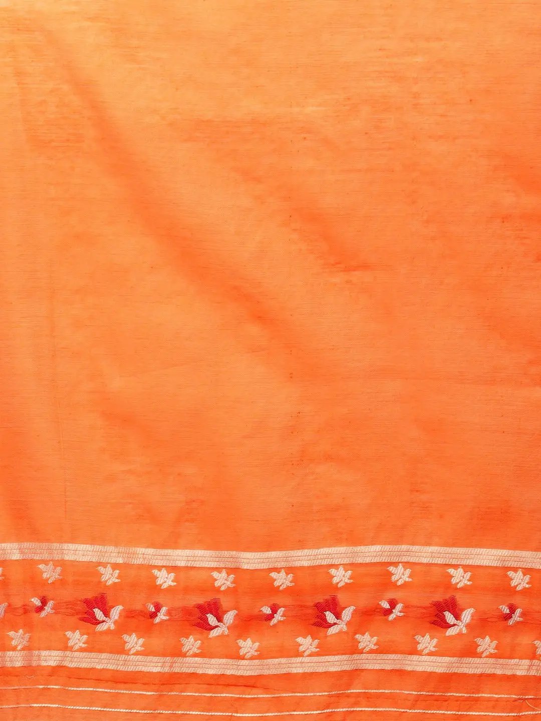 Dhakai Jamdani Cotton Silk Saree