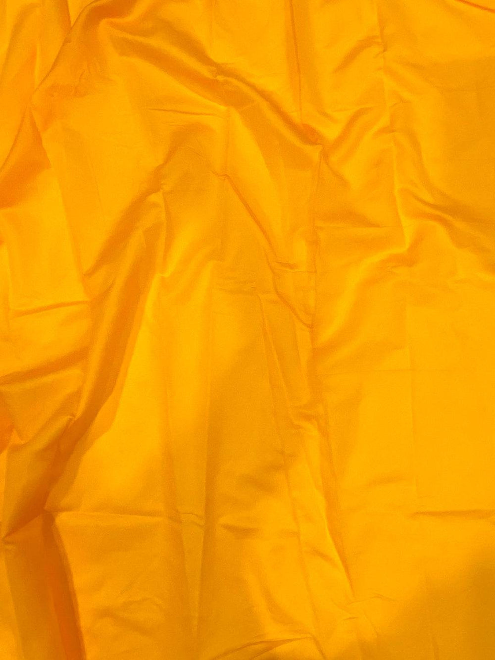Bright Yellow Soft Cotton Silk Jamdani Saree