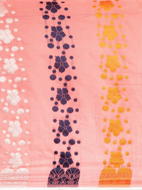Dhakai Jamdani Cotton Silk Saree