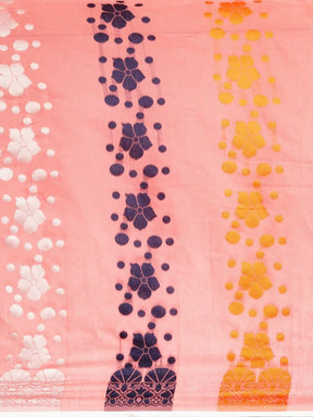 Dhakai Jamdani Cotton Silk Saree