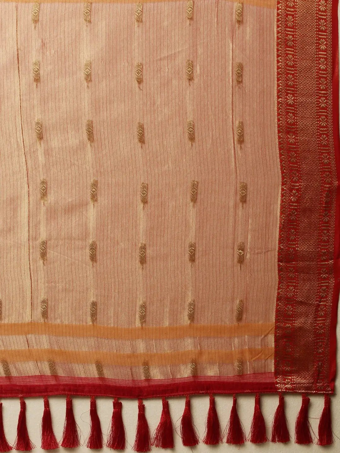 Dhakai Jamdani Cotton Silk Saree