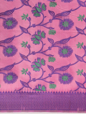 Dhakai Jamdani Light Weight Cotton Silk Saree