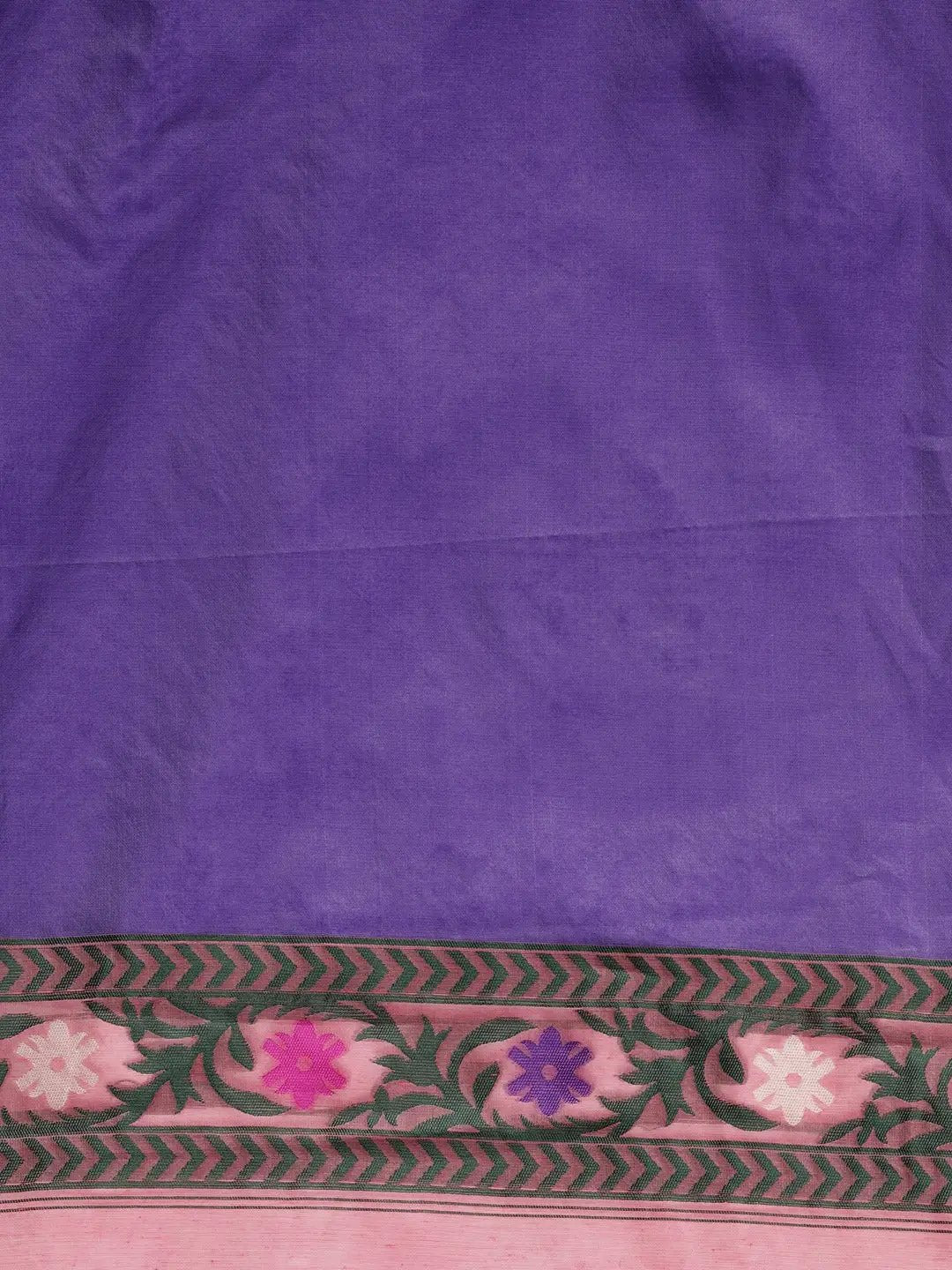 Dhakai Jamdani Cotton Silk Saree