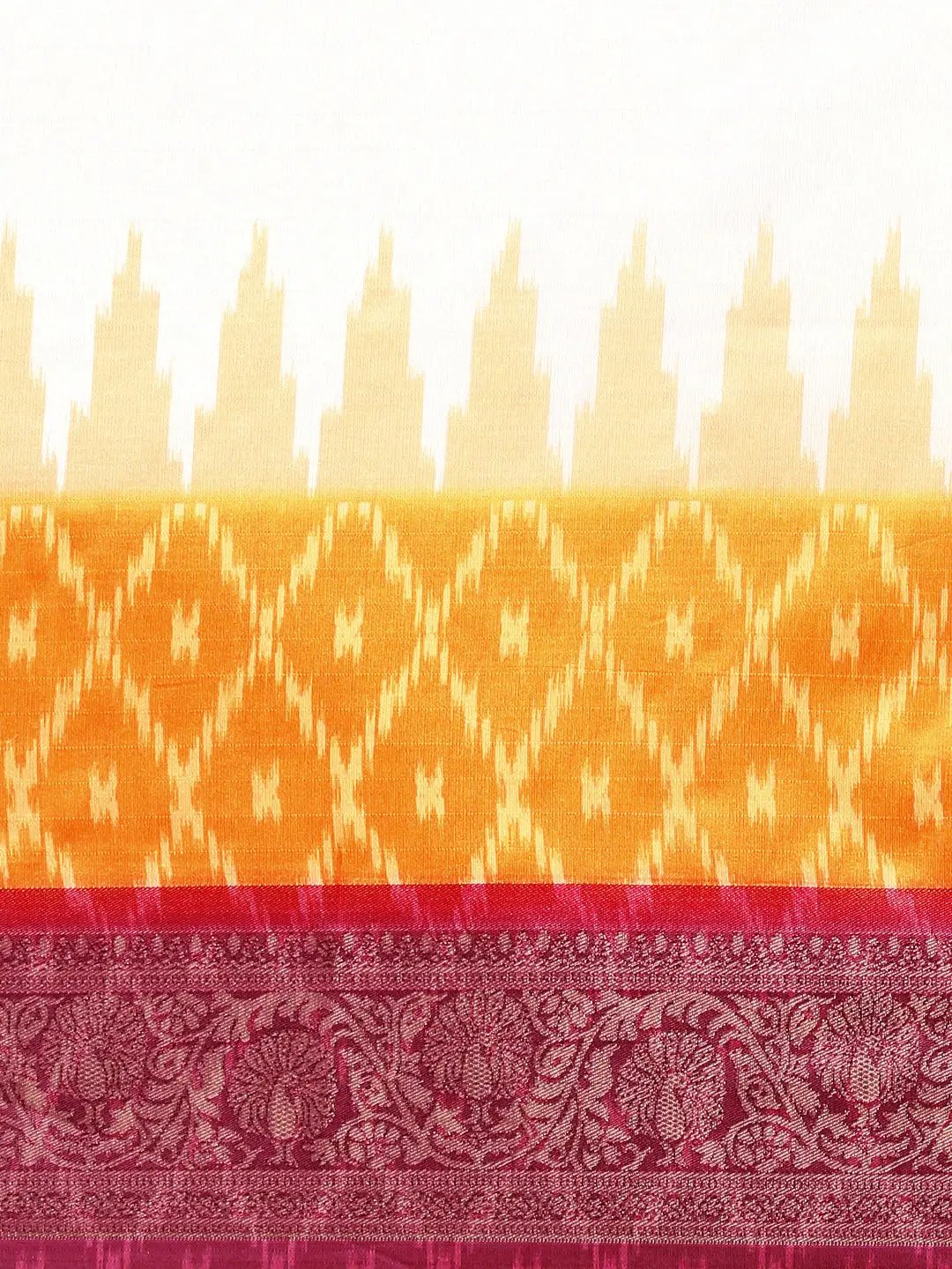  Ikkat Digital Print Soft Silk Saree