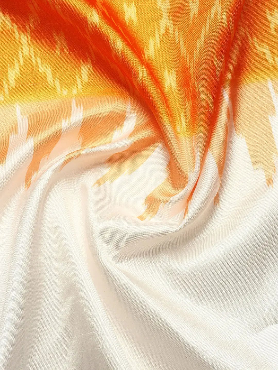  Ikkat Digital Print Soft Silk Saree