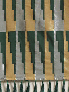  Stylish Dark Green Colour Banarasi Saree with Ethnic Motifs