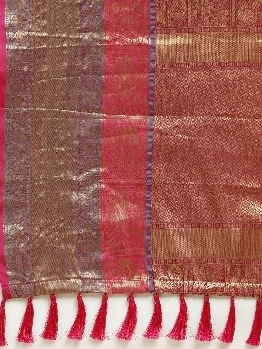 Banarasi Silk Cotton Black Colour Saree With Woven Design