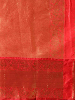 Pure Kanjivaram Grey Colour Silk blend Saree