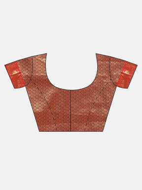  Banarasi Pattu Zari Motifs Festive Wear Saree