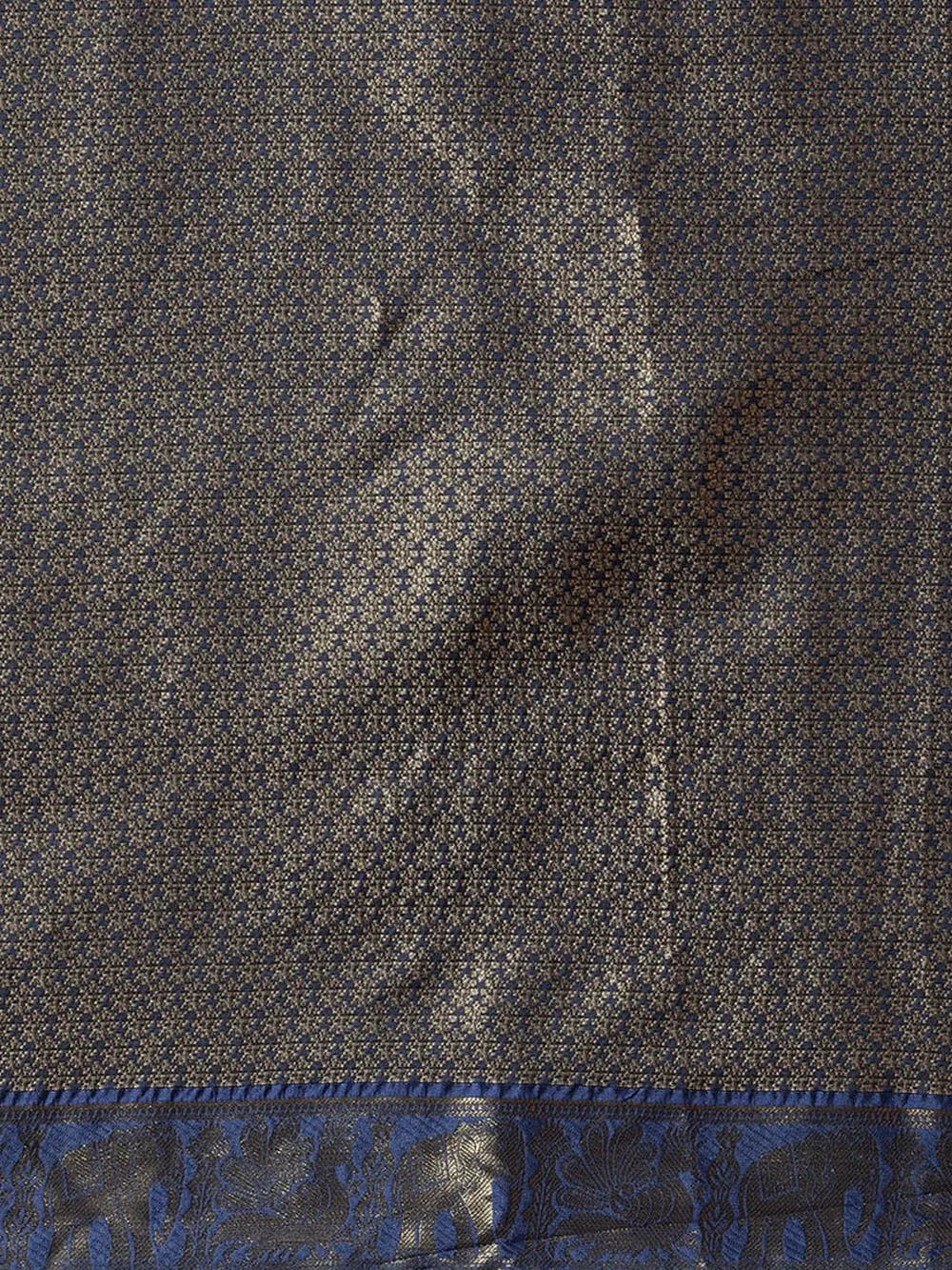 Banarasi Pattu Zari Motifs Festive Wear Saree