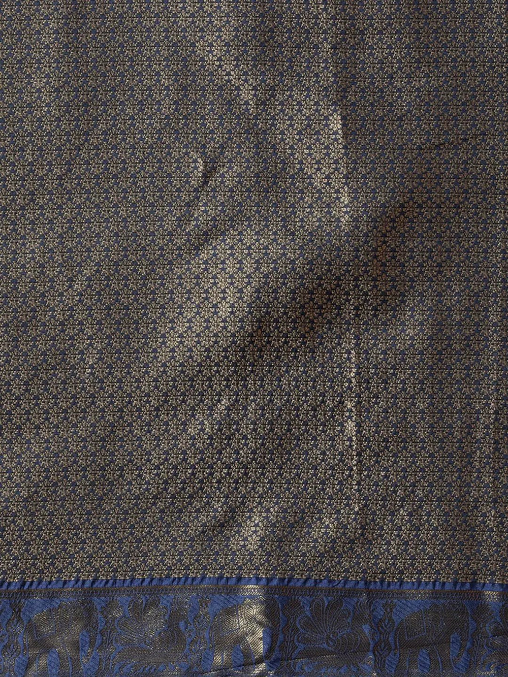 Banarasi Pattu Zari Motifs Festive Wear Saree