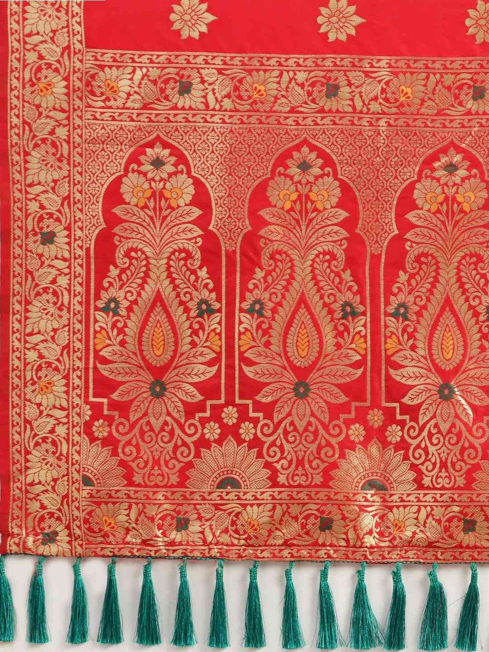  Exclusive Pure Silk Kanjivaram Red Colour Saree
