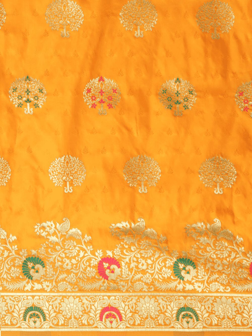 Kanjivaram Silk Saree with Woven Zari Design