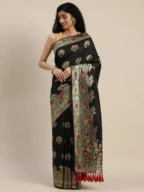 Kanjivaram Silk Woven Design Saree