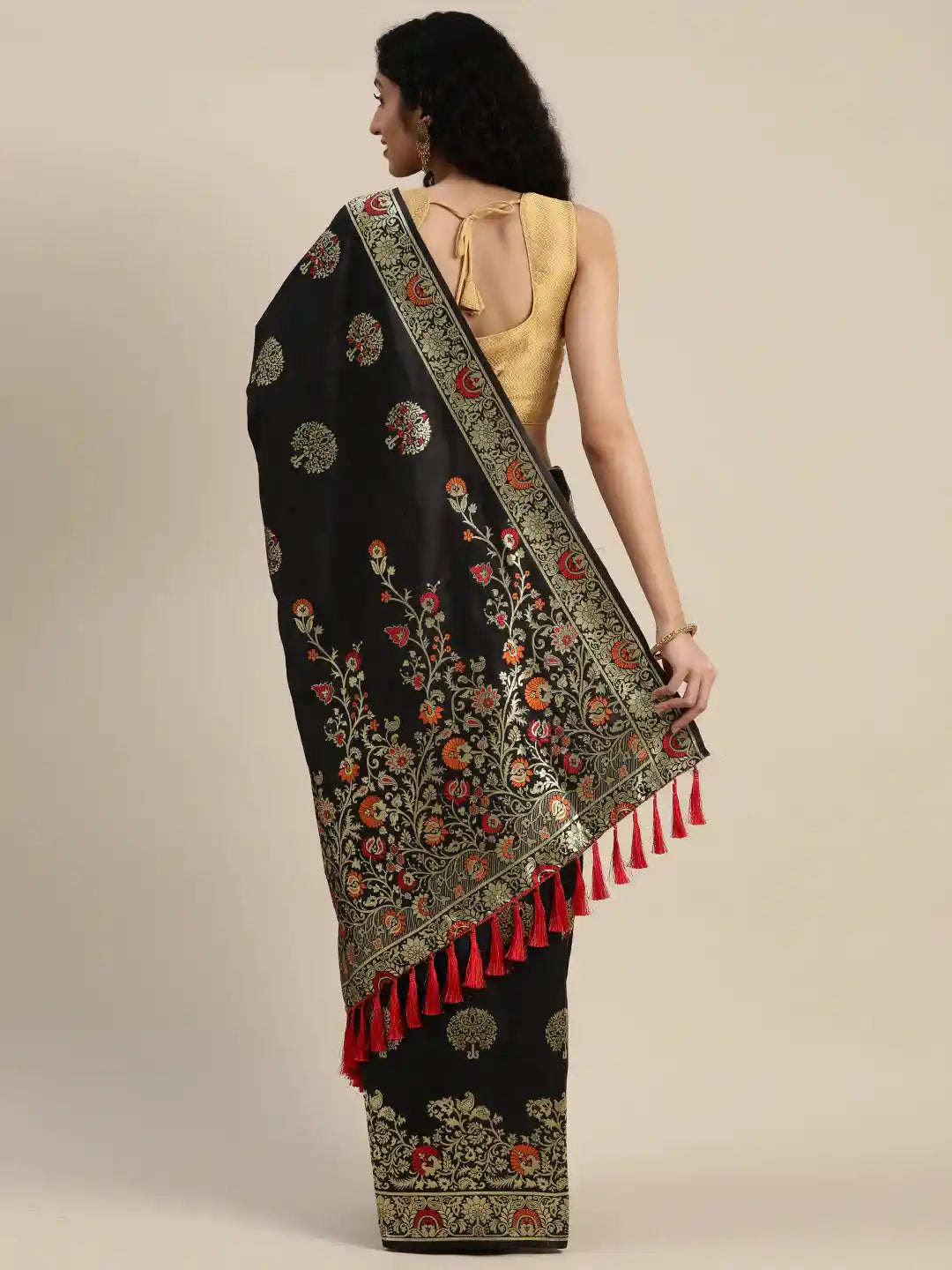 Kanjivaram Silk Woven Design Saree