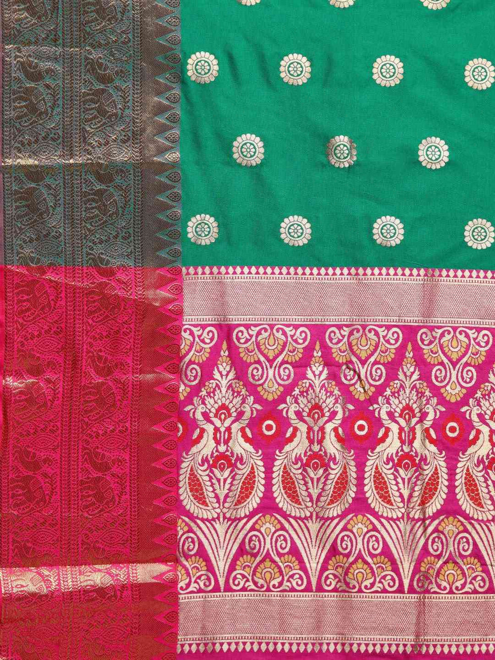 Green Kanjivaram Silk Saree