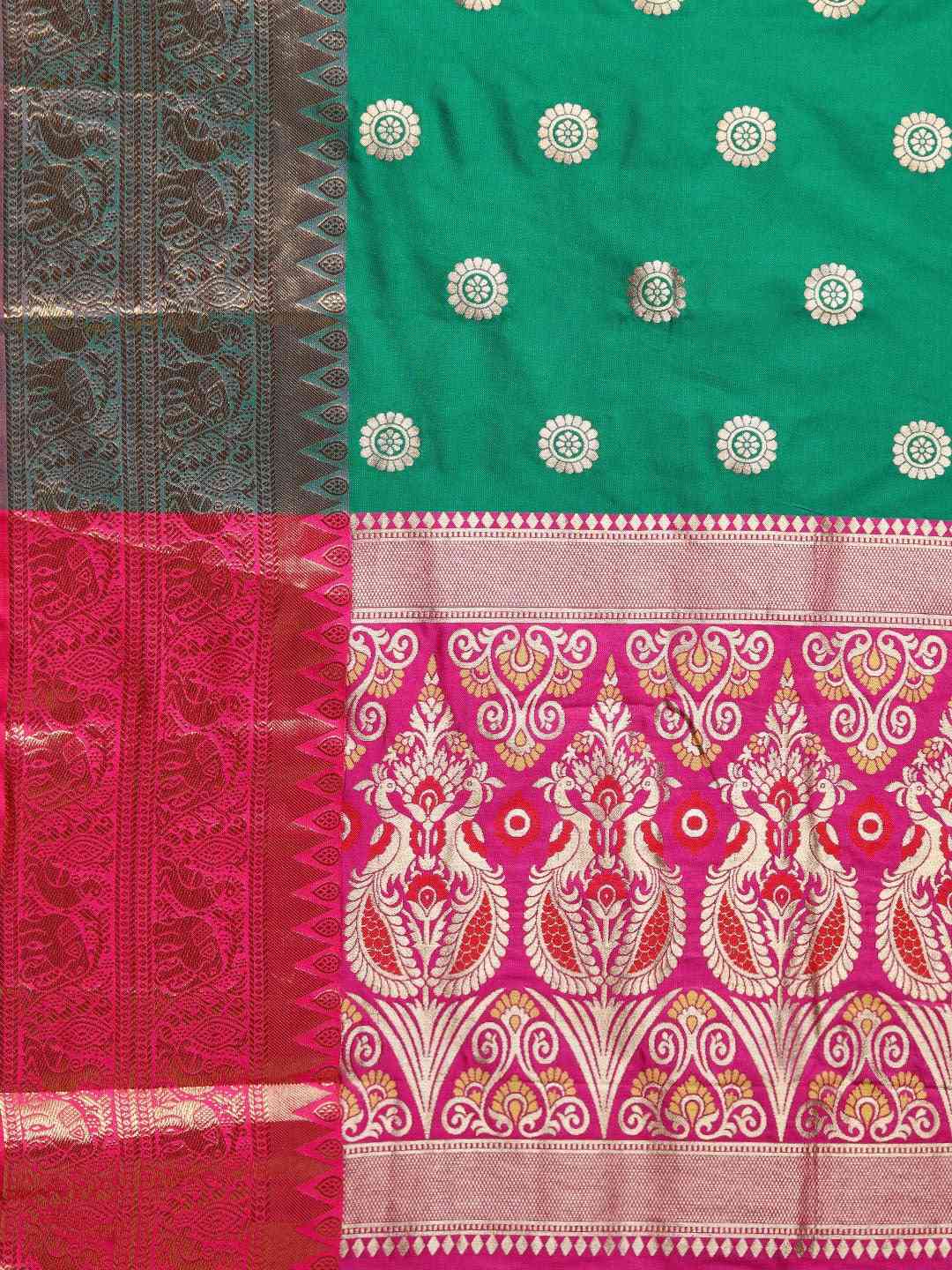  Green Kanjivaram Silk Saree