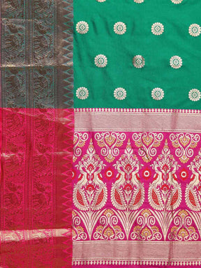  Green Kanjivaram Silk Saree