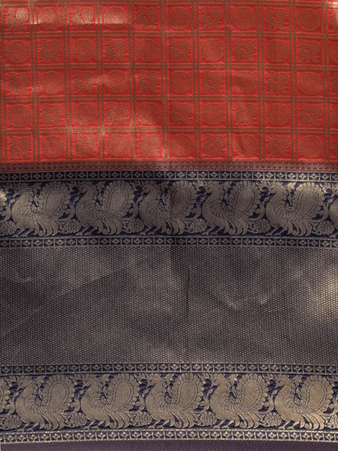 Silk Pattu Border Banarasi Designer Saree