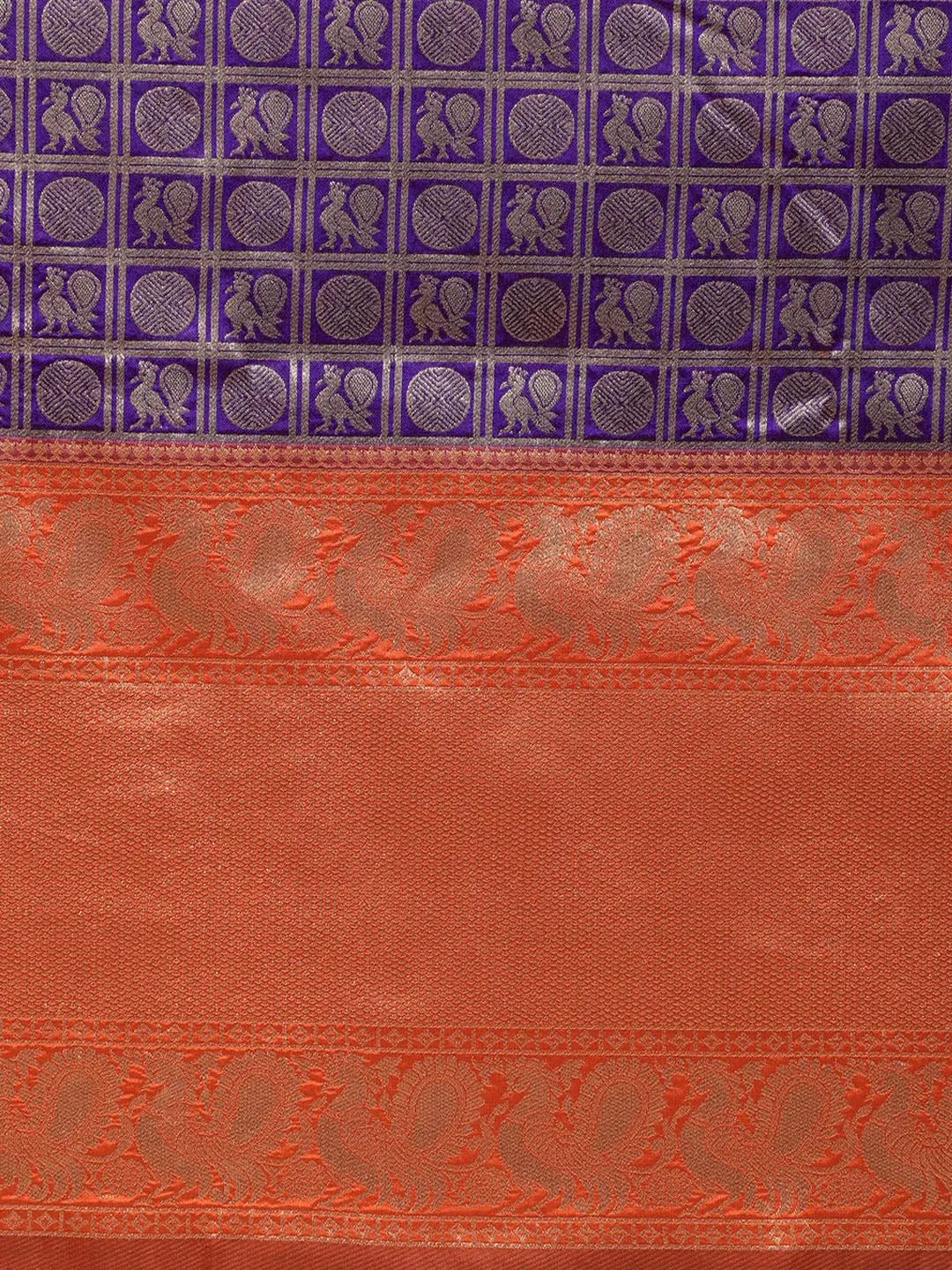 Silk Pattu Border Banarasi Designer Saree