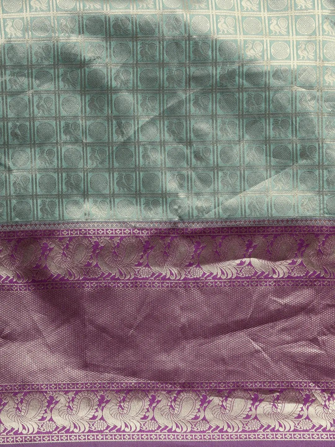 Silk Pattu Border Banarasi Designer Saree