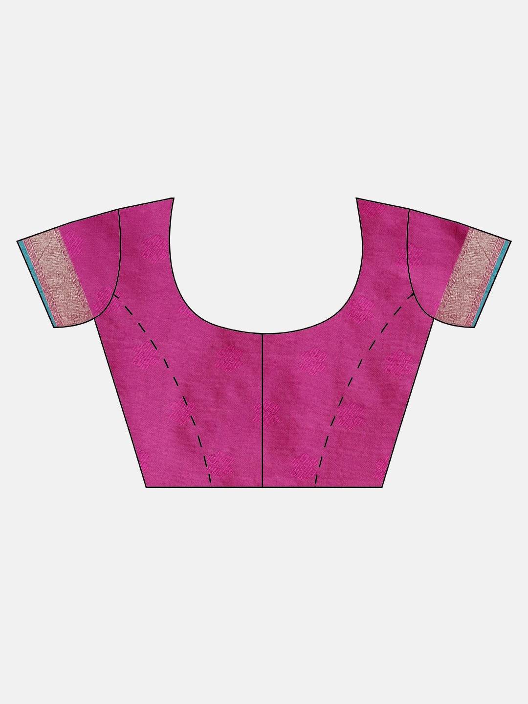 Silk Pattu Border Banarasi Designer Sare