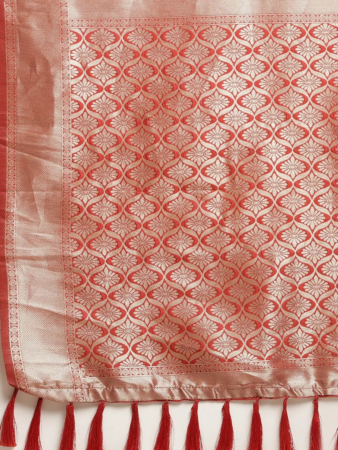 Silk Pattu Border Banarasi Designer Saree