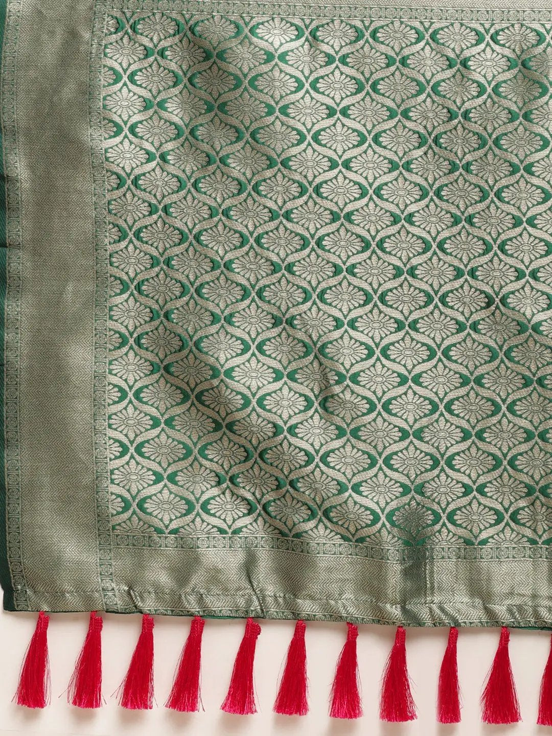 Silk Pattu Border Banarasi Designer Saree