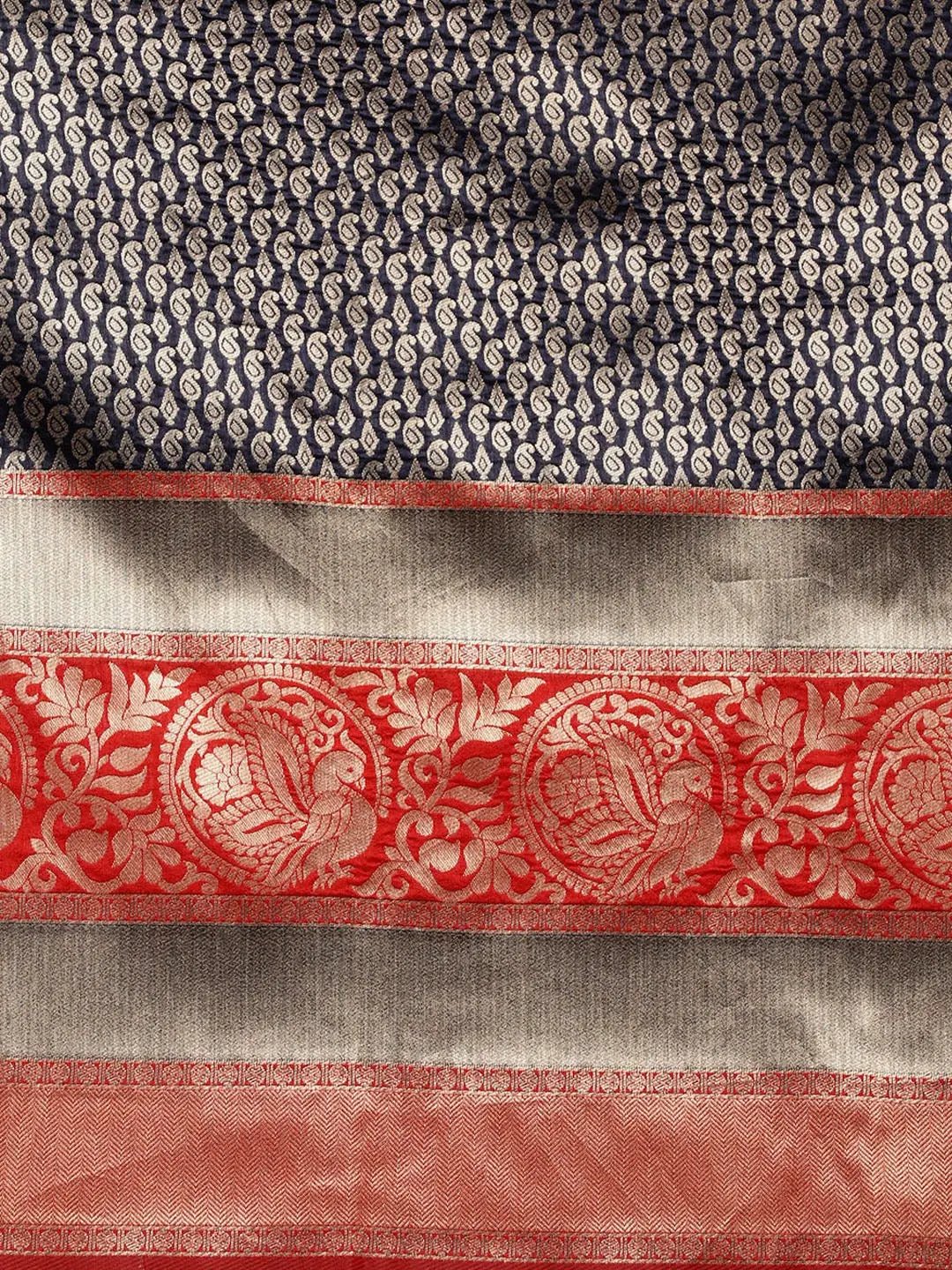 Silk Pattu Border Banarasi Designer Saree