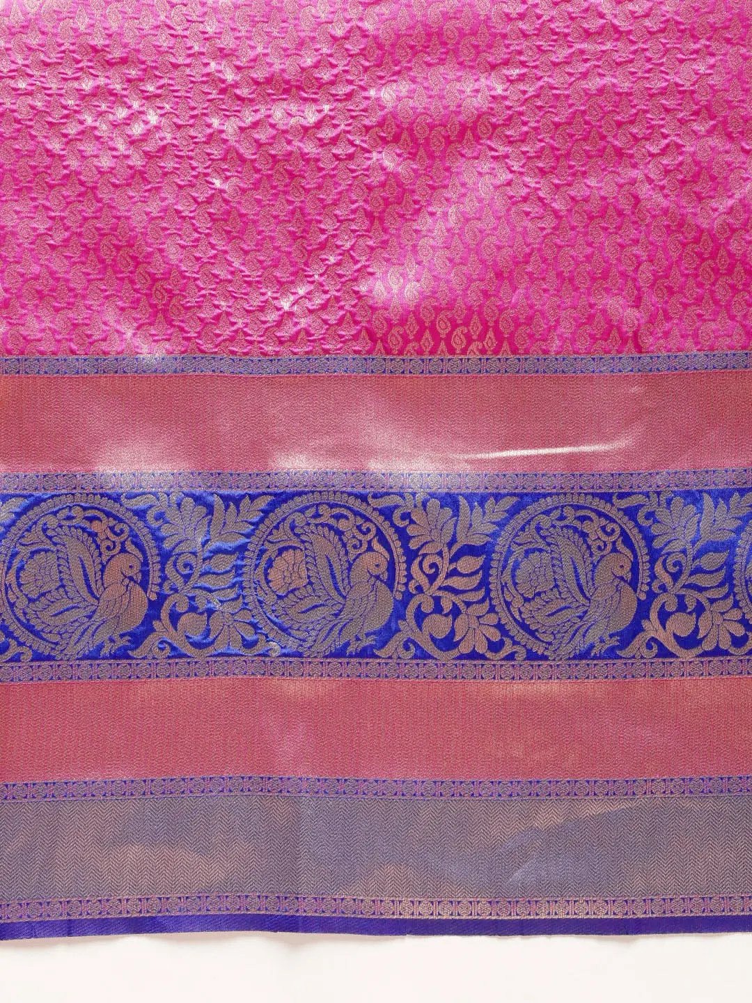 Silk Pattu Border Banarasi Designer Saree