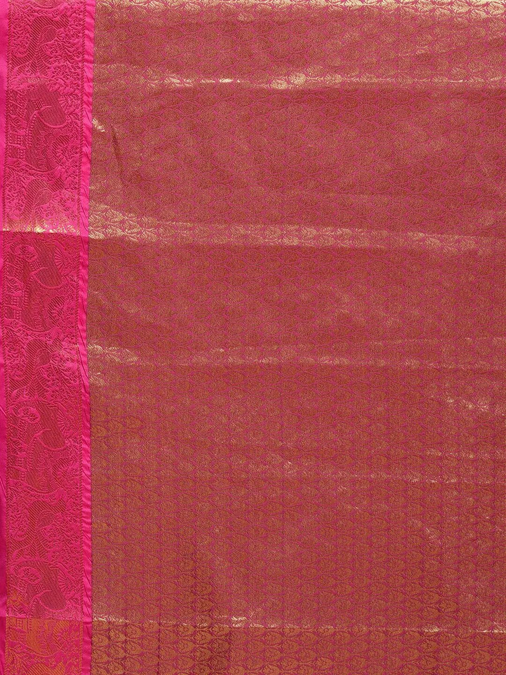 Banarasi Kanchi Ethnic Zari Motif Saree