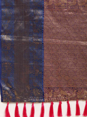 Exclusive Banarasi Zari Motif Saree