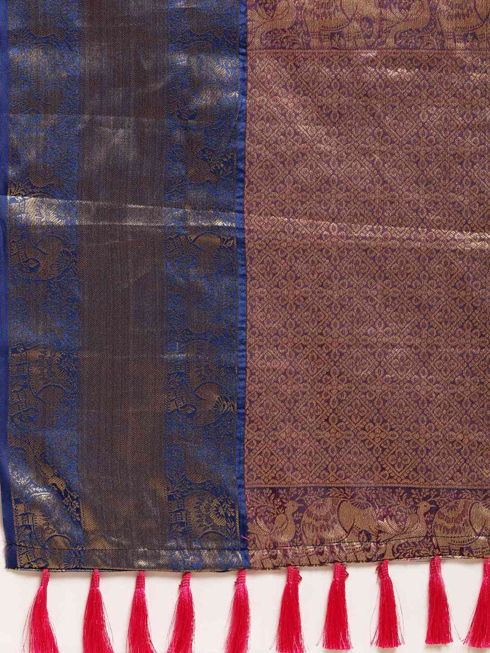Exclusive Banarasi Zari Motif Saree