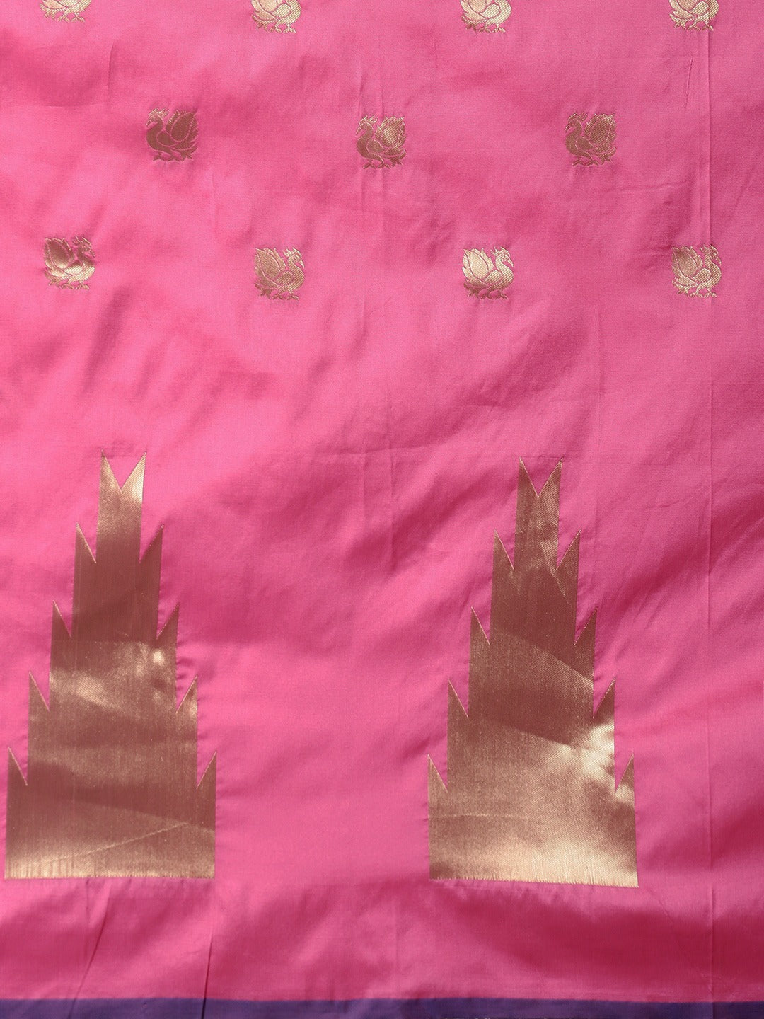 Exclusive Light Pink Colour Banarasi Silk Woven Saree