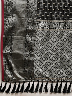 Banarasi Soft Silk Kanchi Zari Weaving Saree 