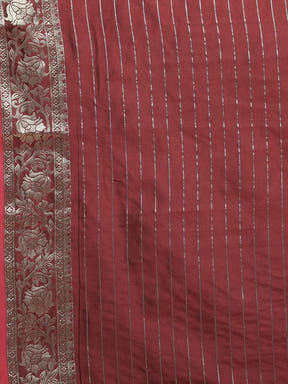 Banarasi Soft Silk Kanchi Zari Weaving Saree 