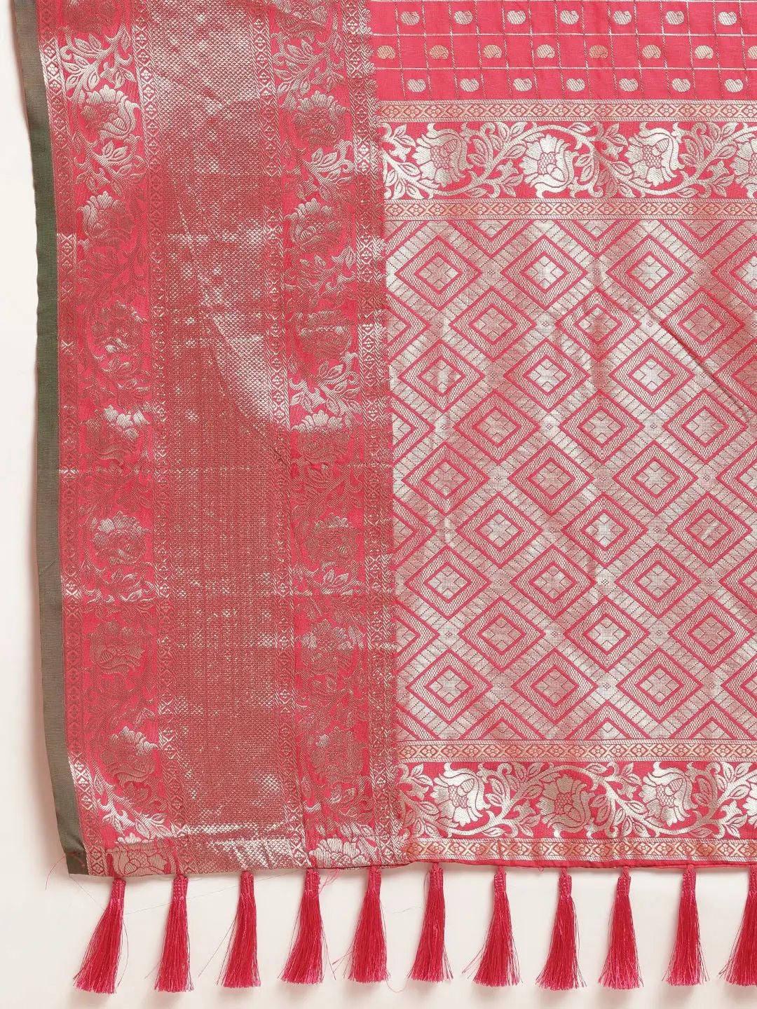 Banarasi Soft Silk Kanchi Zari Weaving Saree 