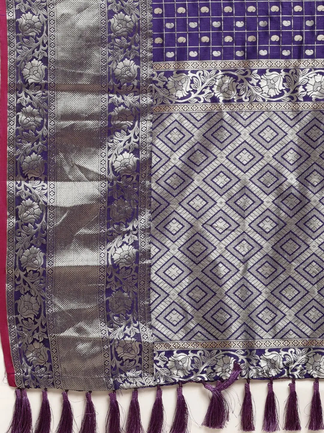 Banarasi Soft Silk Kanchi Zari Weaving Saree 